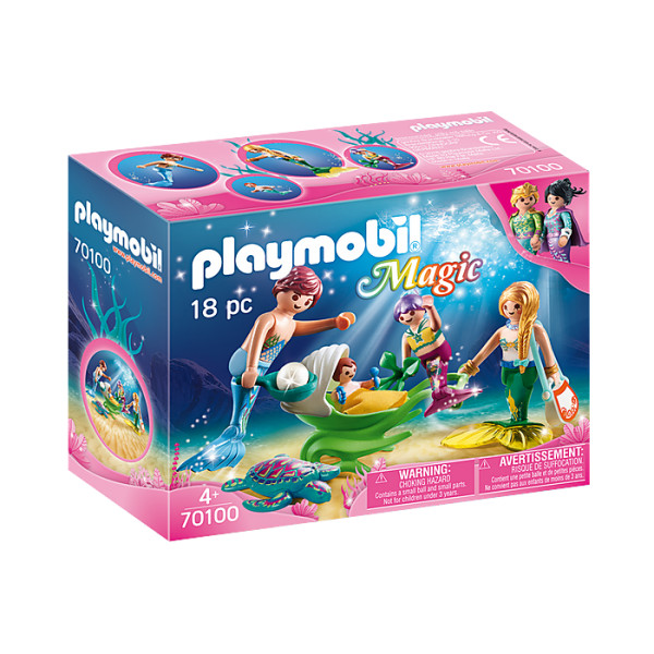 Familie de sirene playmobil magic