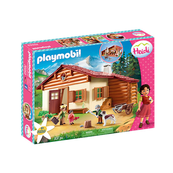 Heidi si cabana din munti playmobil heidi