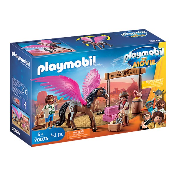 Marla si del cu calul inaripat playmobil movie