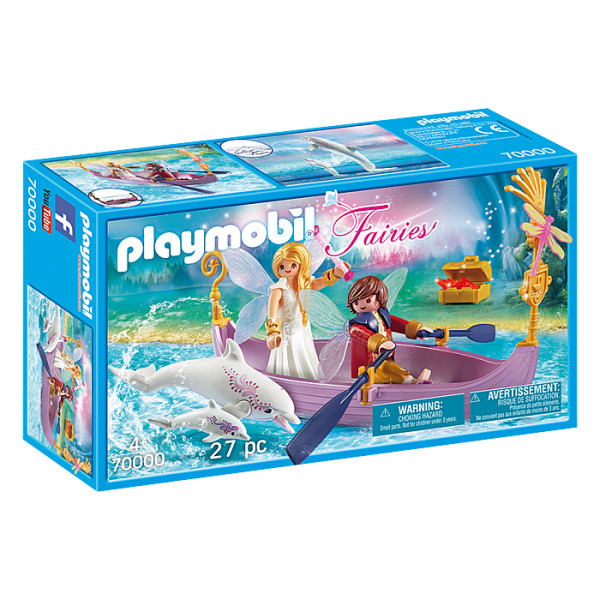 Barcuta zanelor cuplu romantic Playmobil Fairies