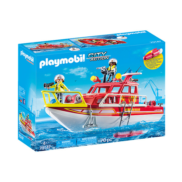 Barca de salvare playmobil city action
