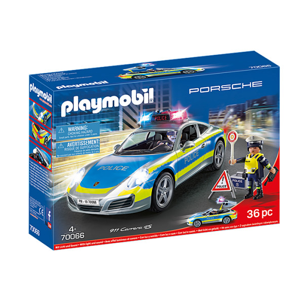 Porche 911 carrera 4s politie playmobil
