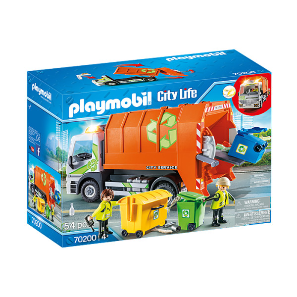 Camion de reciclat playmobil city life