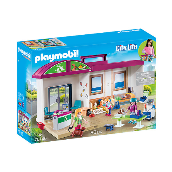 Clinica veterinara mobila playmobil city life