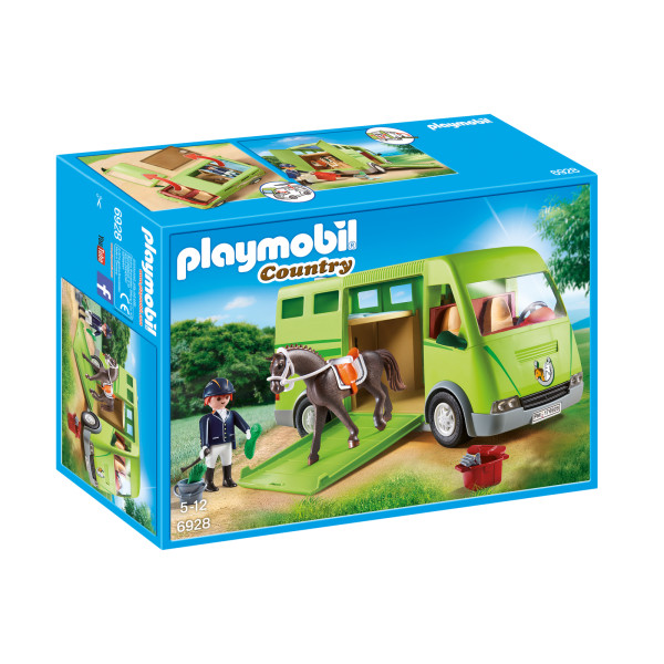 Transportor de cai playmobil country