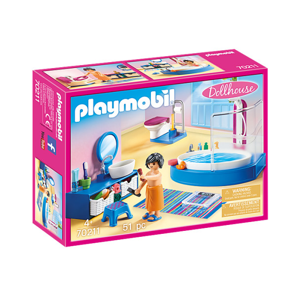 Baia familiei Playmobil Doll House