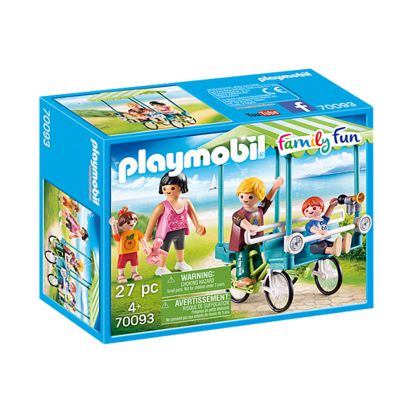 Bicicleta de familie Playmobil Family Fun