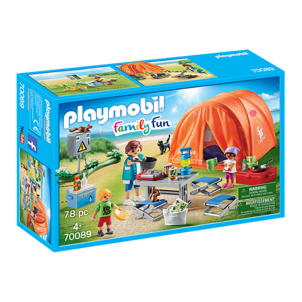 Cort camping playmobil family fun