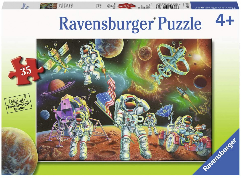 Puzzle astronauti 35 piese ravensburger