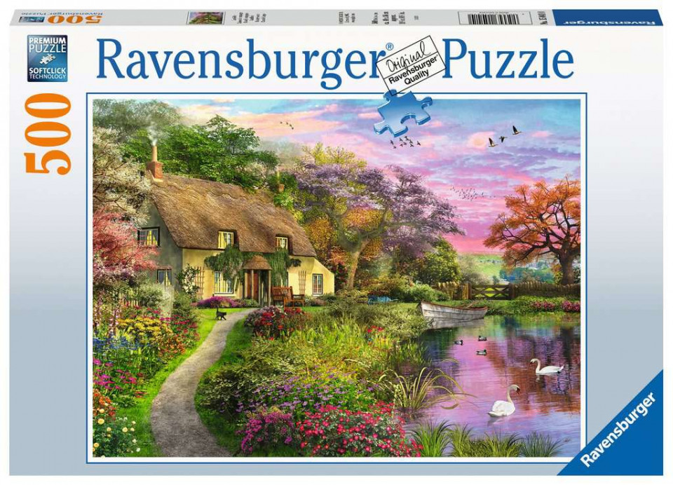 Puzzle casa de la tara 500 piese Ravensburger