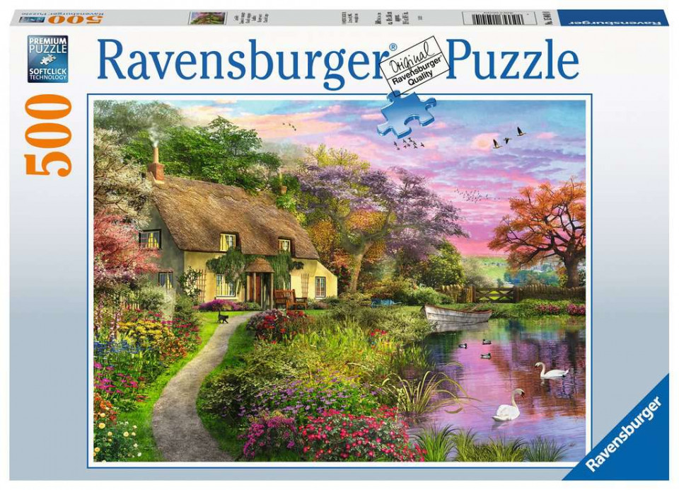 Puzzle casa de la tara 500 piese ravensburger