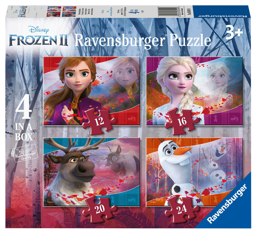 Puzzle frozen 12/16/20/24 piese ravensburger