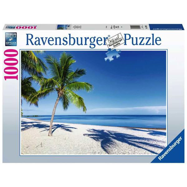 Puzzle copii si adulti plaja 1000 piese ravensburger