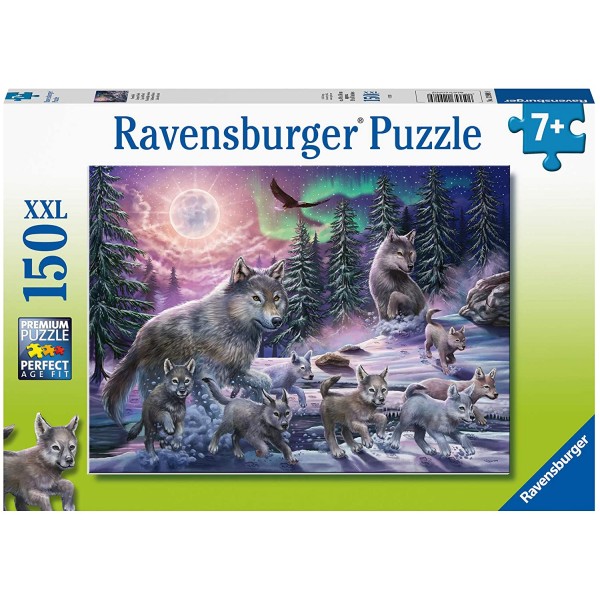 Puzzle familie de lupi 150 piese ravensburger