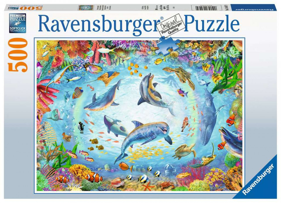 Puzzle vartej in ocean 500 piese Ravensburger