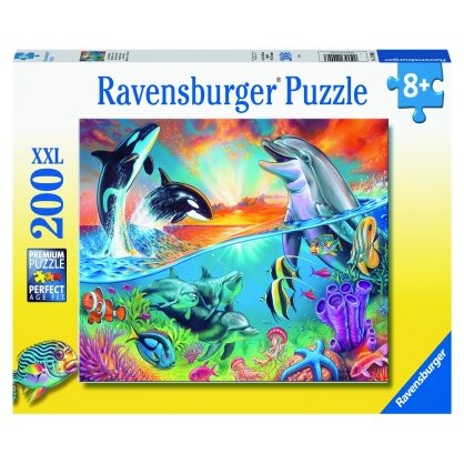 Puzzle animale din ocean 200 piese ravensburger