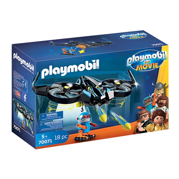 Robotitron cu drona playmobil movie
