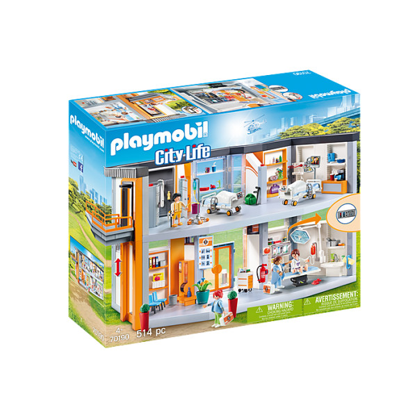 Spital mare echipat playmobil city life