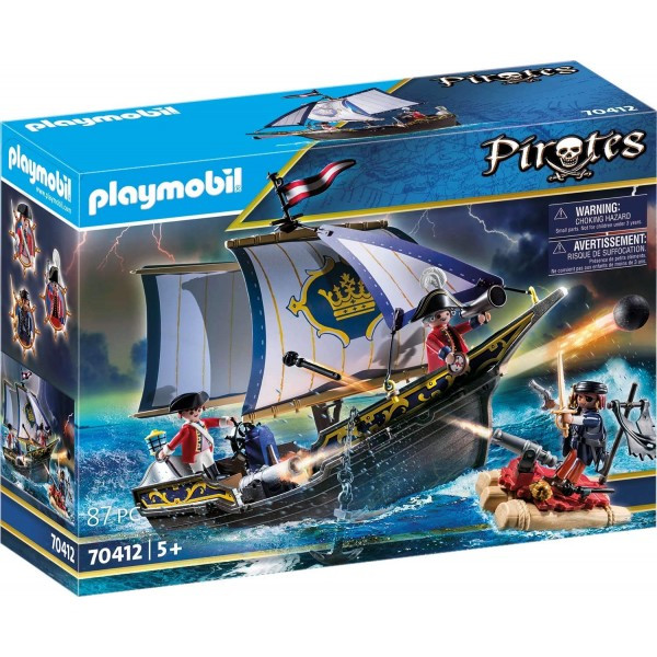 Soldat britanic si caravela playmobil pirates