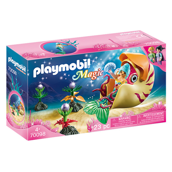Sirena in gondola melc de mare playmobil magic
