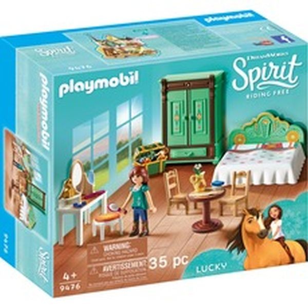 Dormitorul lui lucky playmobil spirit