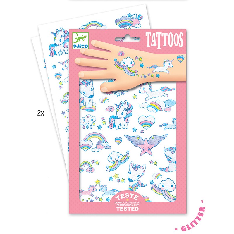 Tatuaje copii cu unicorni djeco