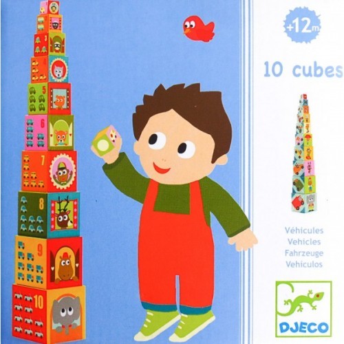 Turn de construit cu masini djeco
