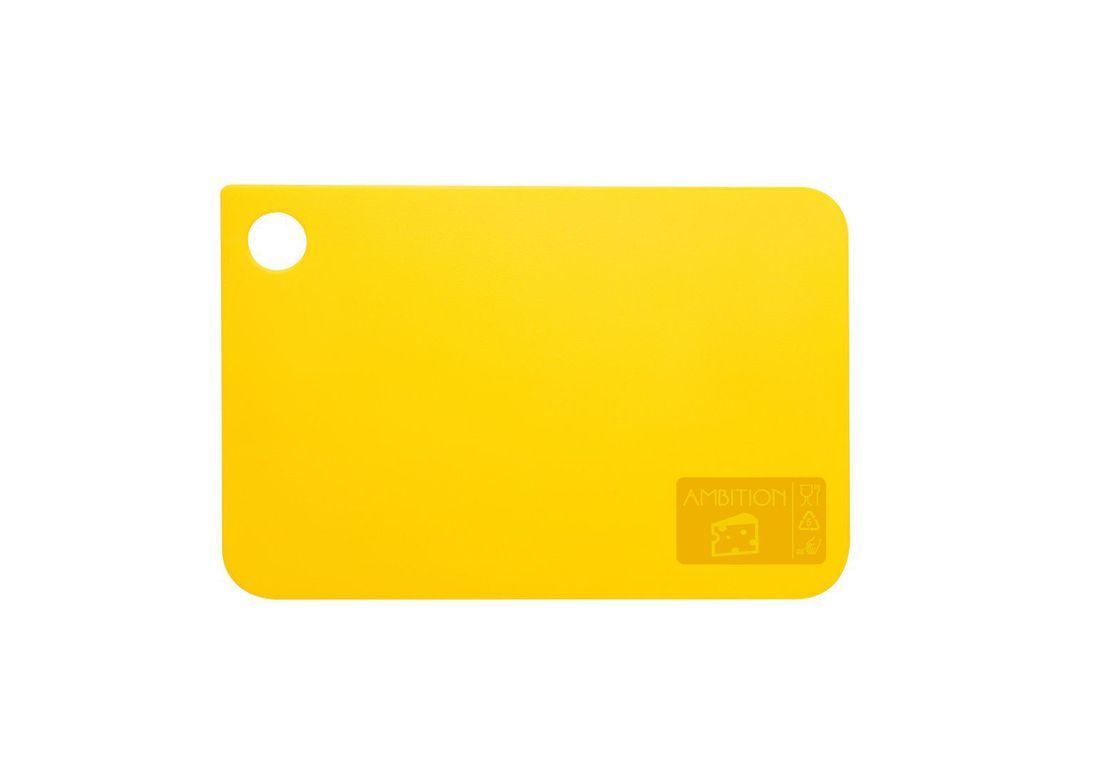 Bord tocare branzeturi 16x24cm galben molly
