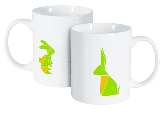 Cana 350ml origami happy