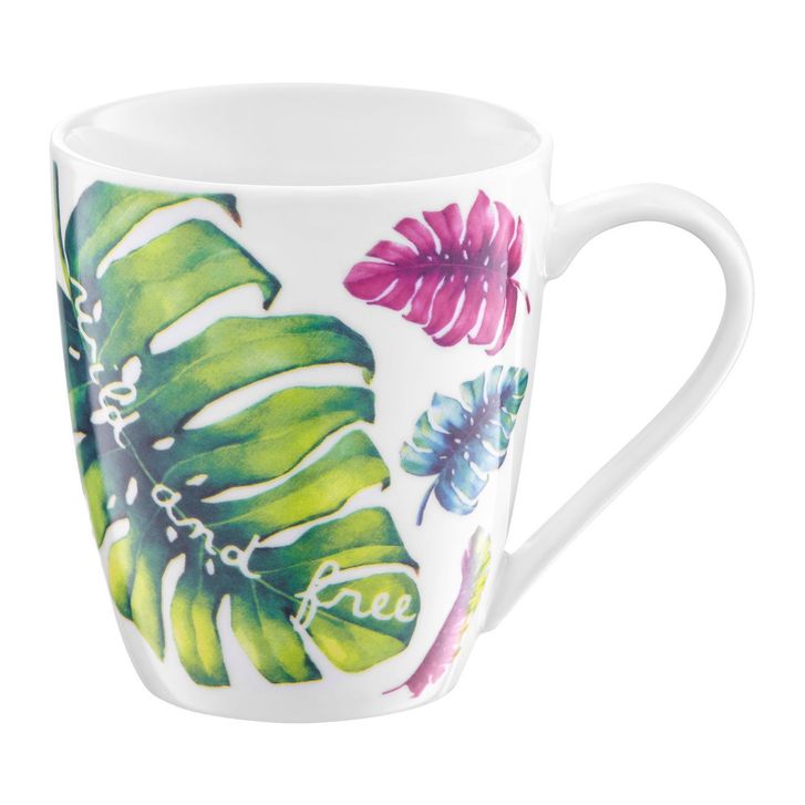Cana 370ml frunze tropical