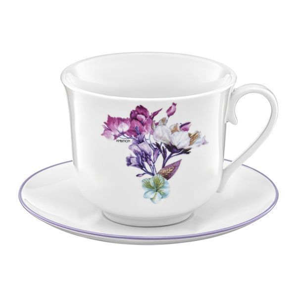 Cana cu farfurioara 450ml garden model 3