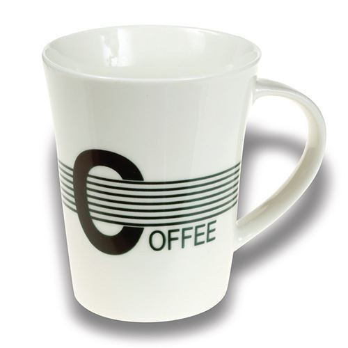 Cana din portelan nava, capacitate 390 ml, seria lines black