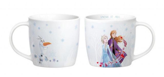 Cana portelan 300ml frozen ii stars