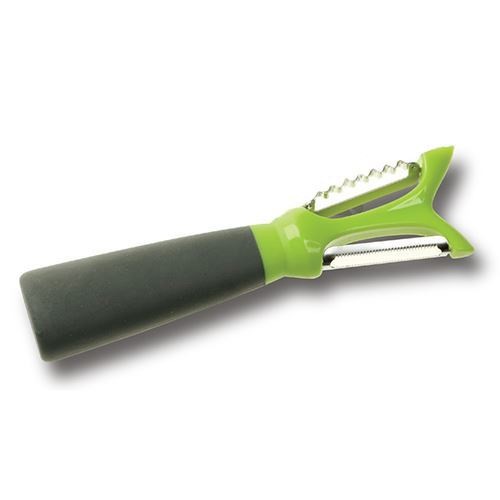 Curatator 2 in 1 nava, inox, maner ergonomic