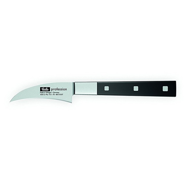 Cutit curbat pentru decojit fissler, lama 7 cm, seria profession