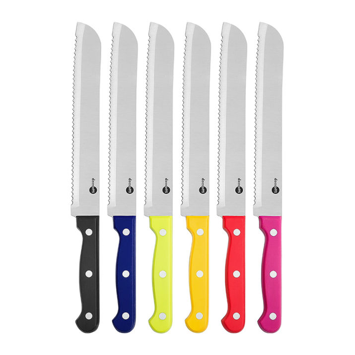 Cutit paine 20cm, 6 culori norman