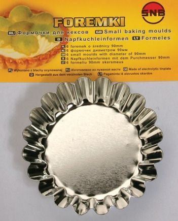 Forme pentru prajiturele 6 buc