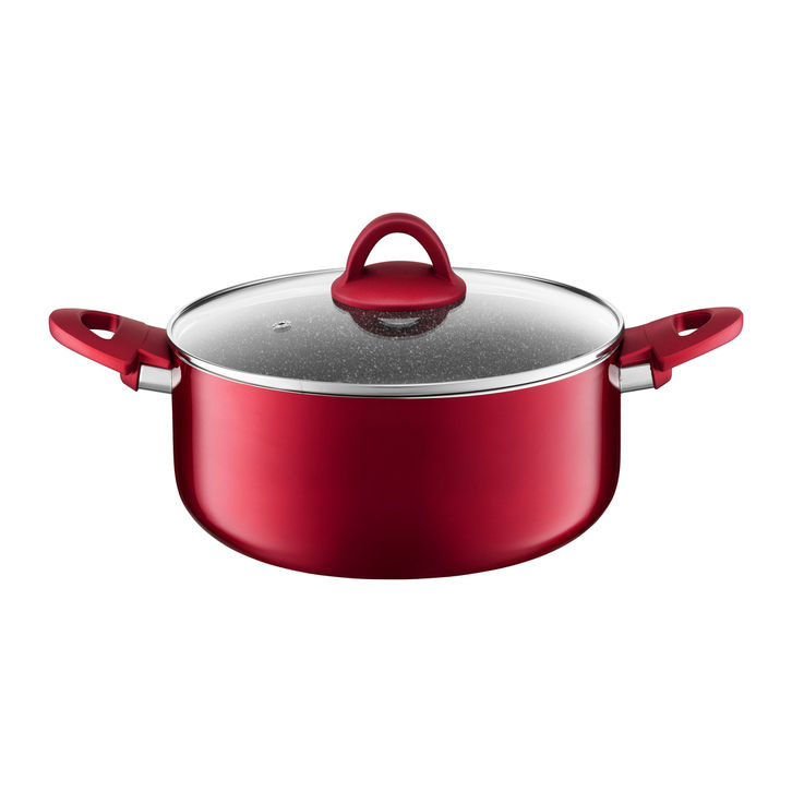 Oala capac 4l qualum basic jasper