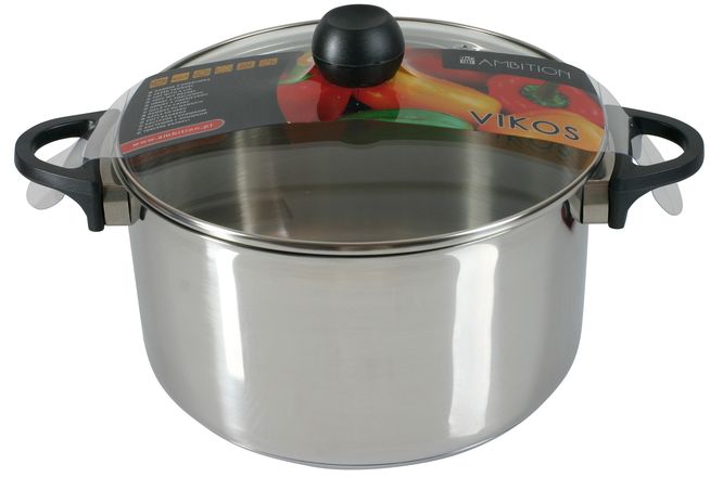 Oala cu capac 24cm, 6000ml vikos