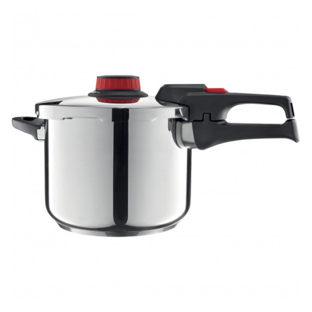Oala sub presiune, capacitate 6 litri, inox, accesoriu aburi, colectia optimo