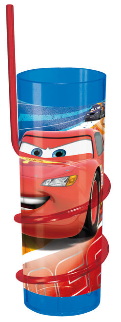 Pahar cu pai 325ml cars raceway