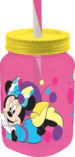 Pahar tip borcan cu pai minnie