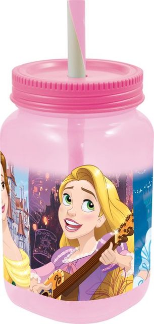 Pahar tip borcan cu pai princess