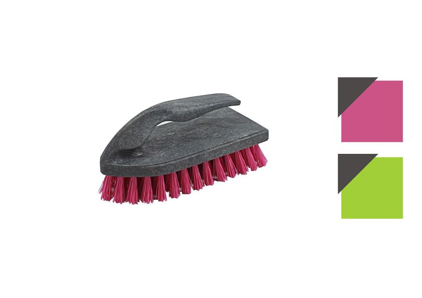Perie cu maner, par mare, mix culori spring