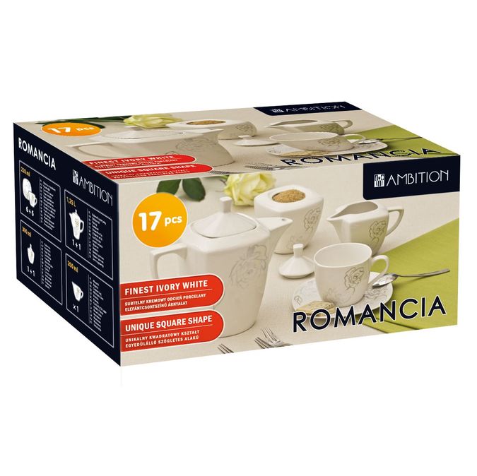Serviciu de cafea 17 piese romancia