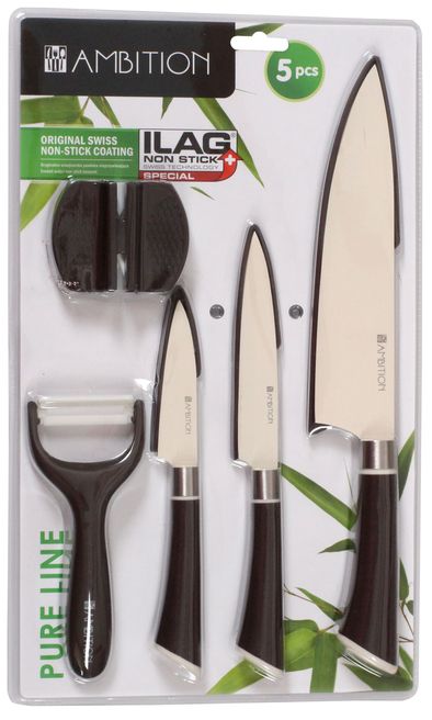 Set cutite 5 piese pure line