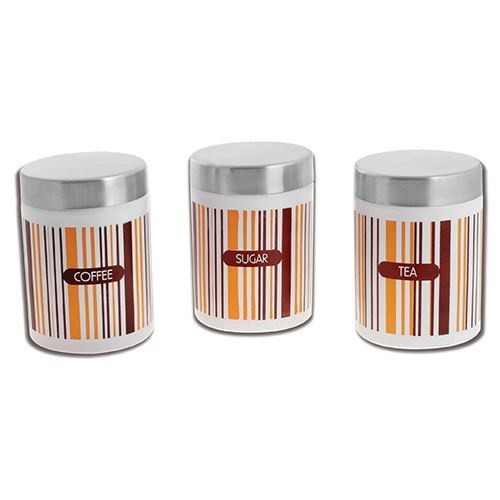 Set de 3 cutii metalice nava
