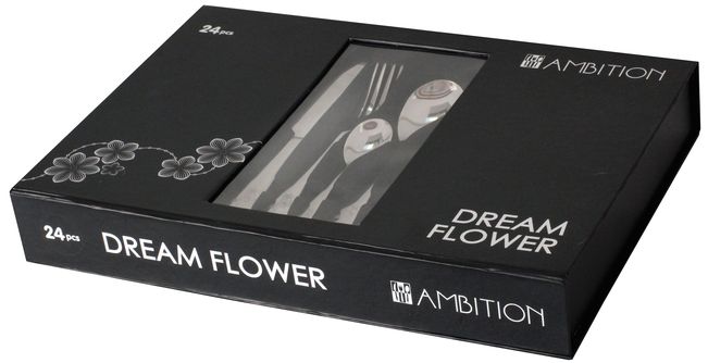 Set tacamuri 24 piese dream flower