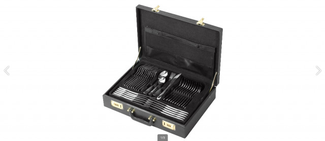 Set tacamuri 72 piese + valiza napoli
