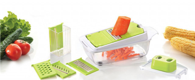 Set taietor de legume cu 5 lame de schimb 7 piese aletta